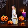 thumbnail image 1 of AUHomi Adorable Friendly Witch, Resin Witch Statue Decor, Halloween Witch Figurines, Fall Decor, For Holiday Party Halloween Decoration (B), 1 of 9