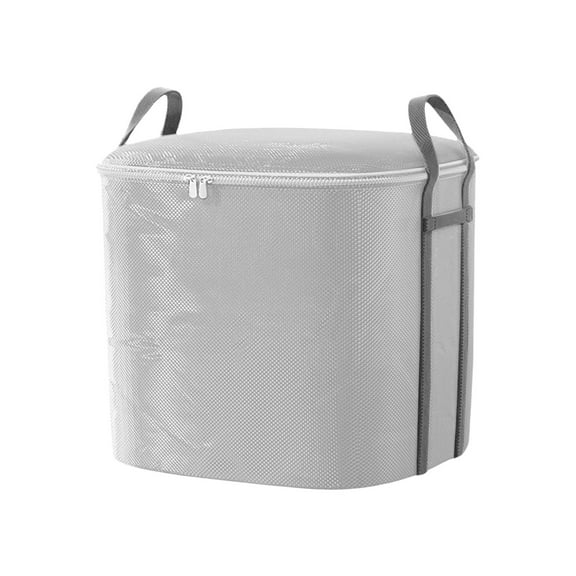 AUHomi Home Storage Closet Organizers and Storage Box, Moving Bags for Clothes with Reinforced Handle, Large Clothing Organization with Zipper, Space Saving Toy Storage Bag (M, 23.6"x23.6"x28")