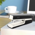 thumbnail image 1 of AUHomi Office Mini Stapler for Desk, Non-Slip Small Staplers Labor-saving Design 1 Pack Tiny Staples, Staple For Classroom Desktop, Ergonomic Design (Black - L), 1 of 9