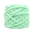 thumbnail image 1 of AUHomi Plush Chenille Chunky Yarn for Crocheting 100g(3.5oz), Bulky Thick Fluffy Yarn for Knitting, Soft Velvet Blanket Knitting Blanket Yarns (Sky Blue, 1PC), 1 of 5