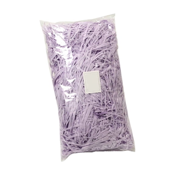 AUHomi Raffia Paper Shreds, Strands Shredded Crinkle Confetti for Hamper Filling, Gift Packaging Decorative Filling, Wedding Candy Gift Box Shredded Paper Filling (100g, Gray)