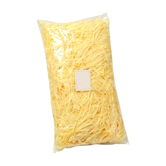 AUHomi Raffia Paper Shreds, Strands Shredded Crinkle Confetti for Hamper Filling, Gift Packaging Decorative Filling, Wedding Candy Gift Box Shredded Paper Filling (100g, Brown)