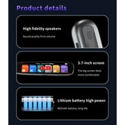 AUHomi Scan Reader Pen for OCR, Digital Translation Pen with Touch Screen, 142 Language Translator Device, Text to Speech Scan Reading Pen for Dyslexia, Two-Way Instant Translator Pen for Students