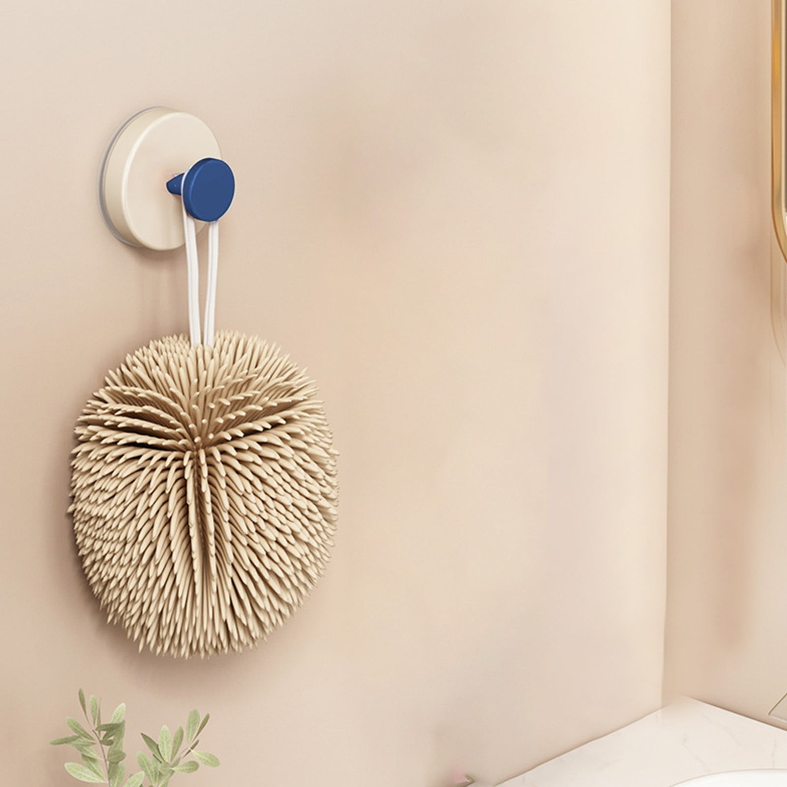 AUHomi Suction Cup Hooks, Shower Hooks, Wall-Mounted Hat Organizer ...