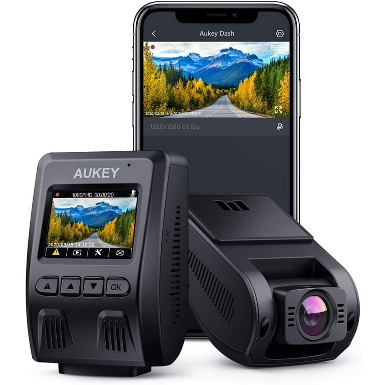 Night Vision Dr02 Aukey AUKEY Wi-Fi Dash Cam 1080p FHD Dash Camera