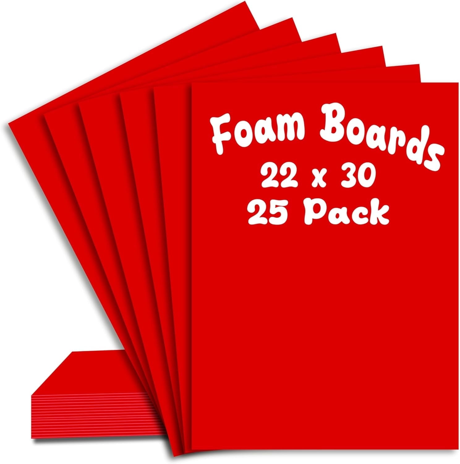 AUKSales Foam Board, 20 x 30 Inche 5mm Thickness, Poster Board