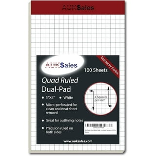 Ashton And Wright A5 Grey-grid Graph Pad 80gsm Paper 60