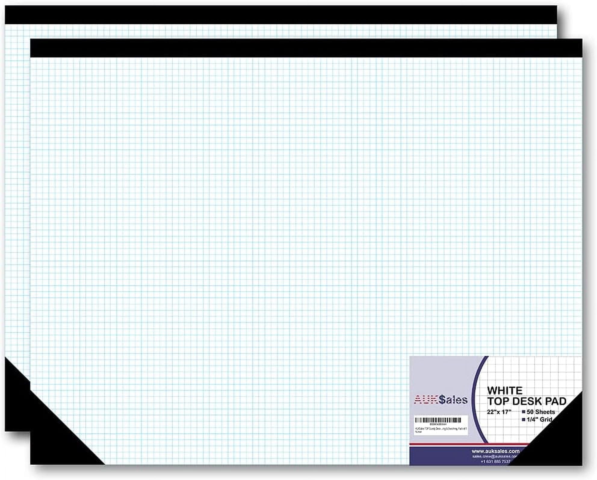 Engineering Drafting Paper 50 Sheet Large Graph Paper Pad - 24x36 Inches - 1/4 & 1 Inch Grid - Perfect For Architects, Engineers & Designers 1/4 Inch Grid Paper - View #7
