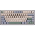thumbnail image 1 of AULA F75 81-Key Wireless Mechanical Gaming Keyboard, RGB Illuminated, Tri-Mode, Hot-Swappable, Knob, Compact 75%, Anti-Ghosting, USB-A, Green, 1 of 12