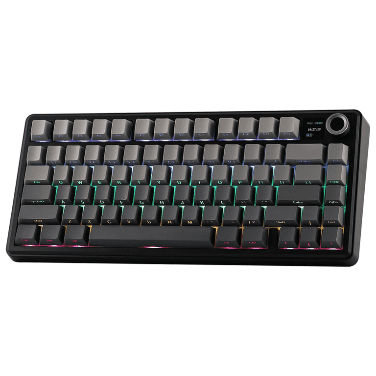 AULA F75 MAX RGB ワイヤレスメカニカルキーボード AULA F75 Max Wireless Mechanical Keyboard with TFT Smart Screen