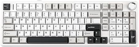 AULA F99 Pro, 99-Key, Wireless, Hot Swappable, Mechanical Gaming Keyboard, RGB, 5-Layer Padding, 8000 mAh Battery, Knob