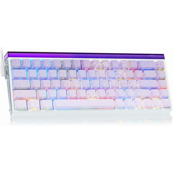 AULA Hero68 HE 60-Key Wired Hall Effect Gaming Keyboard, Magnetic Switch, RGB, Rapid Trigger and Response, Adjustable Actuation