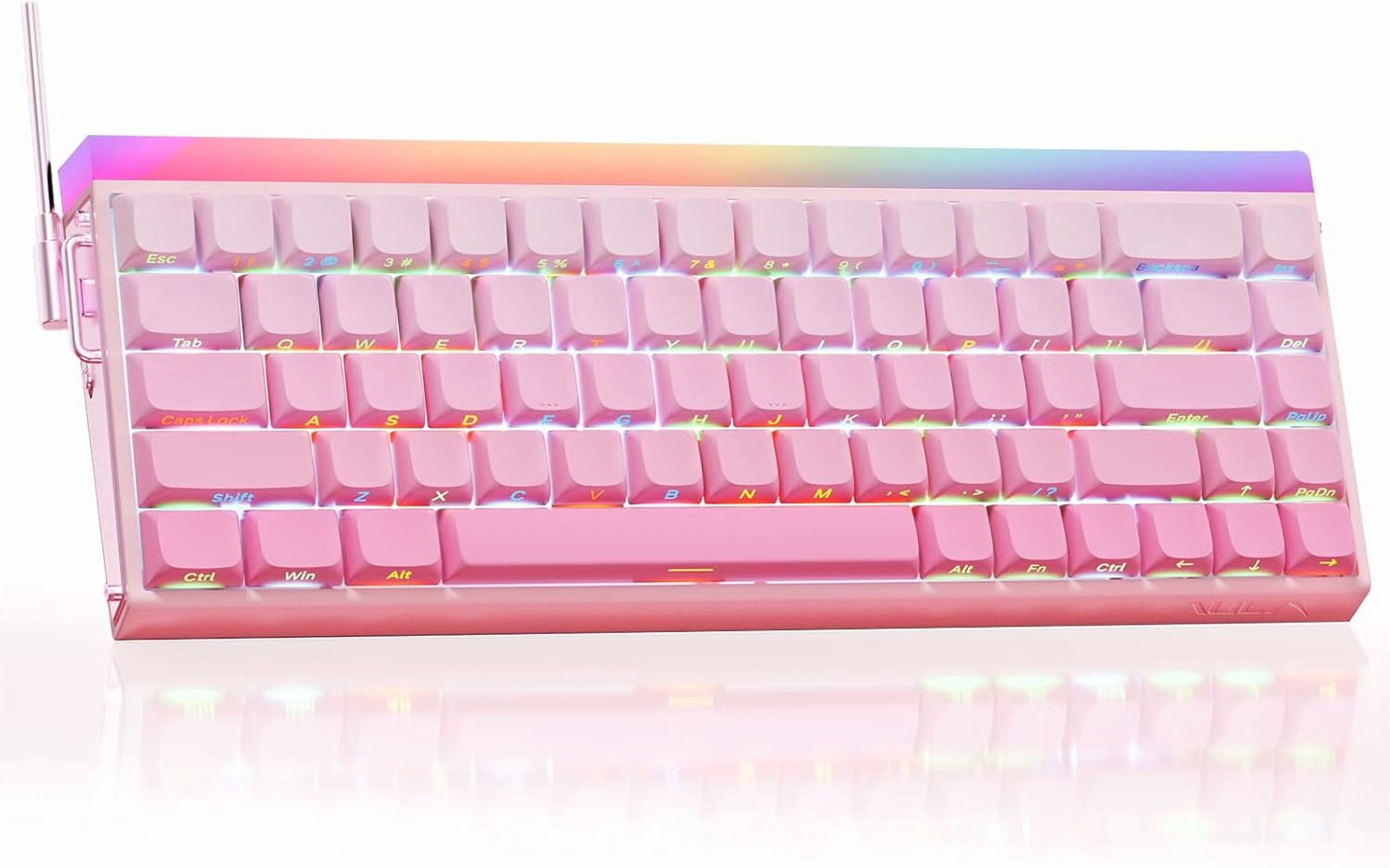 AULA Hero68 HE 60-Key Wired Hall Effect Gaming Keyboard, RGB, Rapid Trigger and Response, Adjustable Actuation