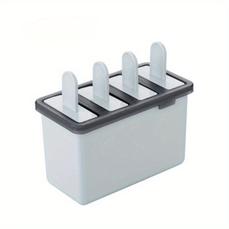 AUMIY 4Piece Glass Ice Pop Mold Set LeadFree Reusable Popsicle