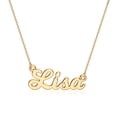 thumbnail image 1 of AUNOOL Custom Name Necklace Personalized 14K Gold Plated Personalized Name Necklace Dainty Name Plate Necklace Jewelry Personalized Gifts for Women, 1 of 7