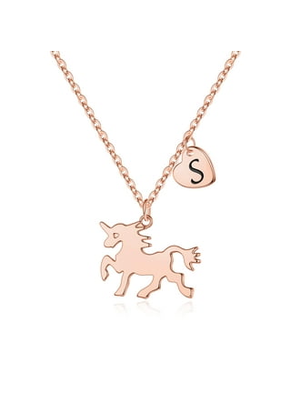 Hidepoo 7 Year Old Girl Birthday Gifts - Unicorns Gifts for Girls Unicorn  Necklace for Girls Birthday