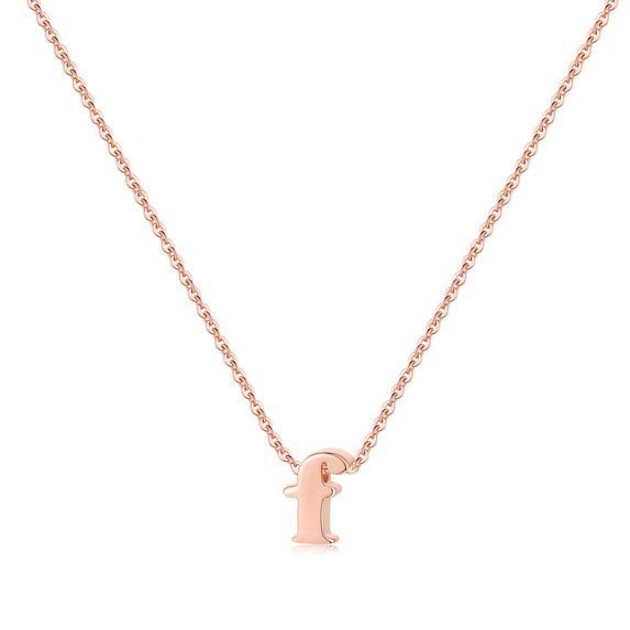 AUNOOL Initial Necklace for Women 14K Gold Plated Personalized 26 Alphabet Letter Initial Necklaces for Women Jewelry Gifts