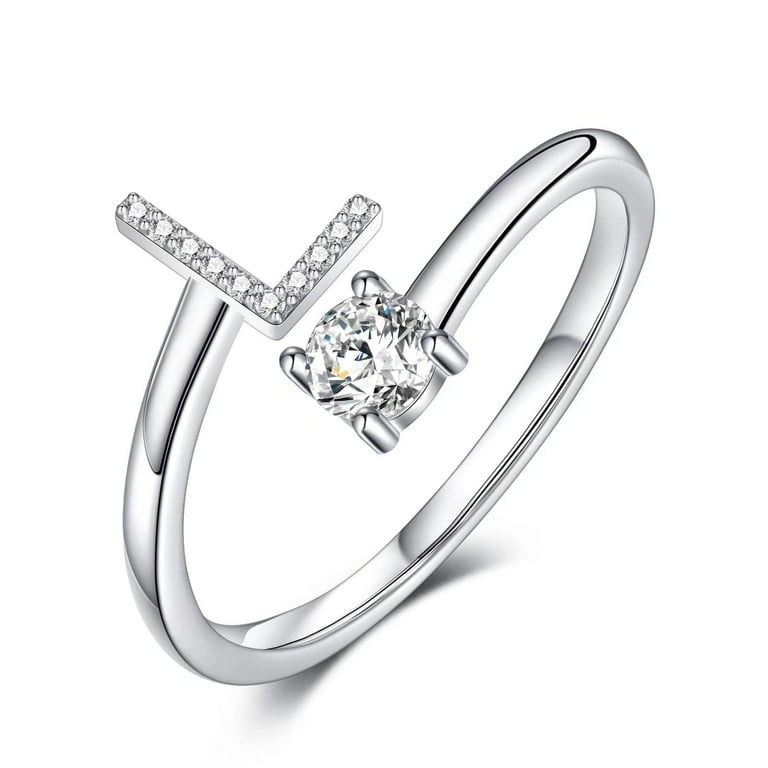 Initial rings cheap clearance
