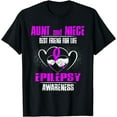 thumbnail image 1 of AUNT AND NIECE BEST FRIEND OF LIFE EPILEPSY AWARENESS T-Shirt, 1 of 4