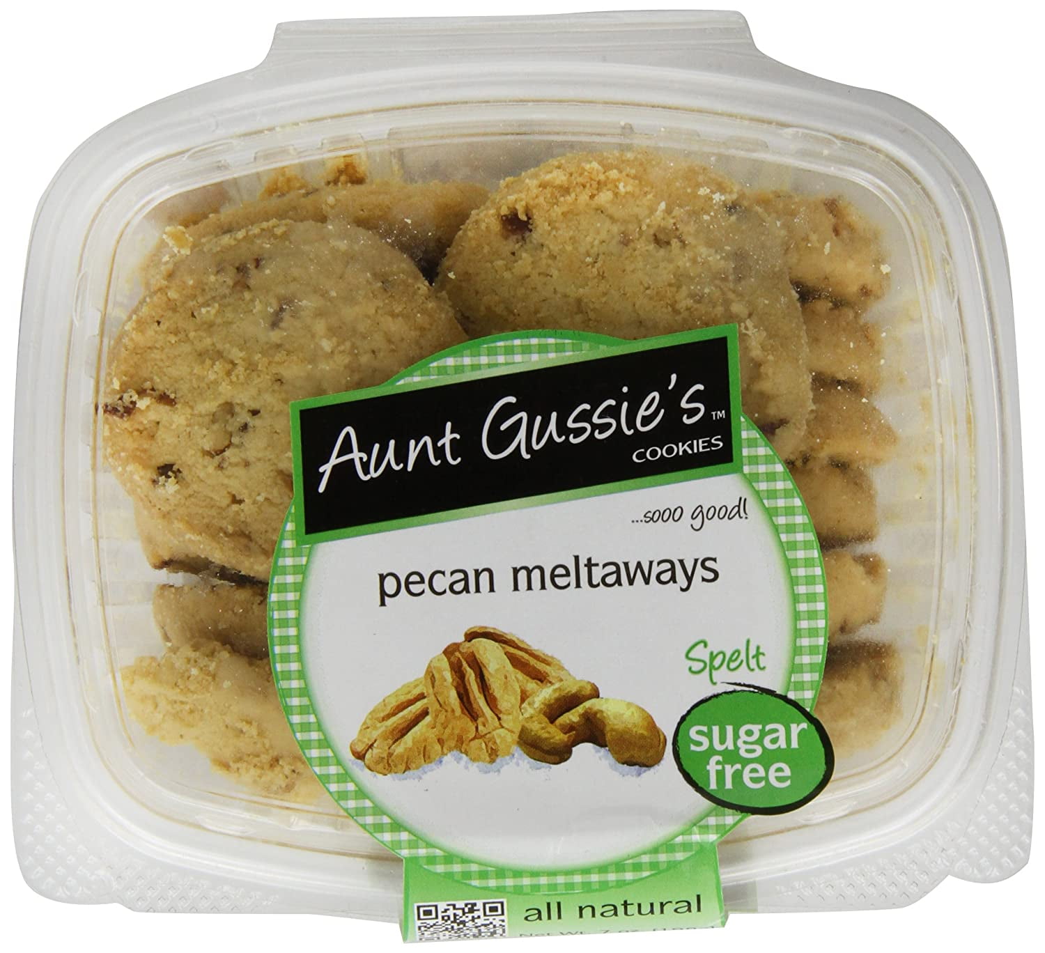 AUNT GUSSIE'S CLASSIC PECAN MELTAWAY DAIRY 7 OZ PACK OF 4