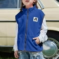 thumbnail image 1 of AUNVITO 3-15Y Boys & Girls Double-Sided Fleece Vest Full-Zip Thermal Warm Winter Fall Layering Sleeveless Casual Outerwear Innerwear Lightweight 360g, 1 of 6