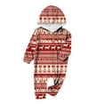 thumbnail image 1 of AUNVITO Baby Girl&Boy Family Christmas Pajamas Long Sleeve Jumpsuit with Festive Print Cozy and Festive Family Style, 1 of 4