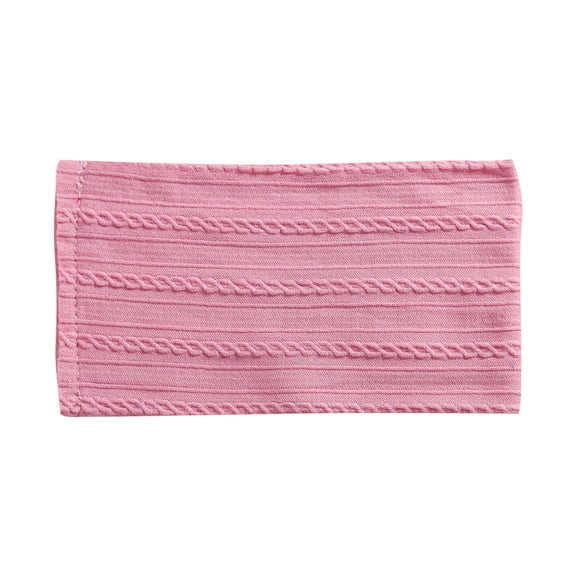 AUNVITO Baby Stretchy Nylon Headband Soft Wide Solid Color Protective Forehead Cover Infant Accessories