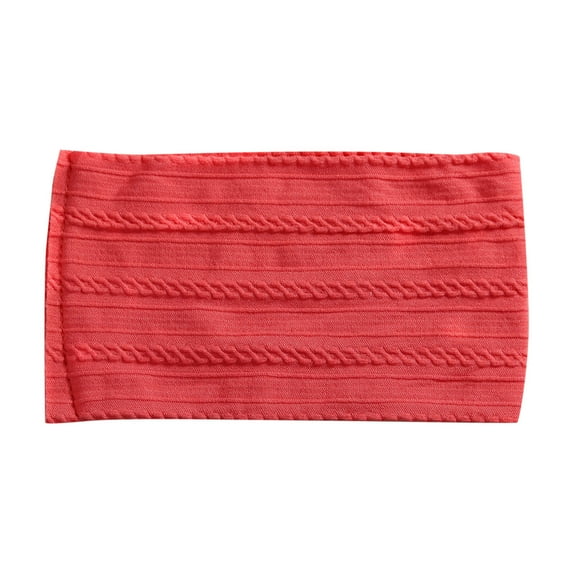AUNVITO Baby Stretchy Nylon Headband Soft Wide Solid Color Protective Forehead Cover Infant Accessories