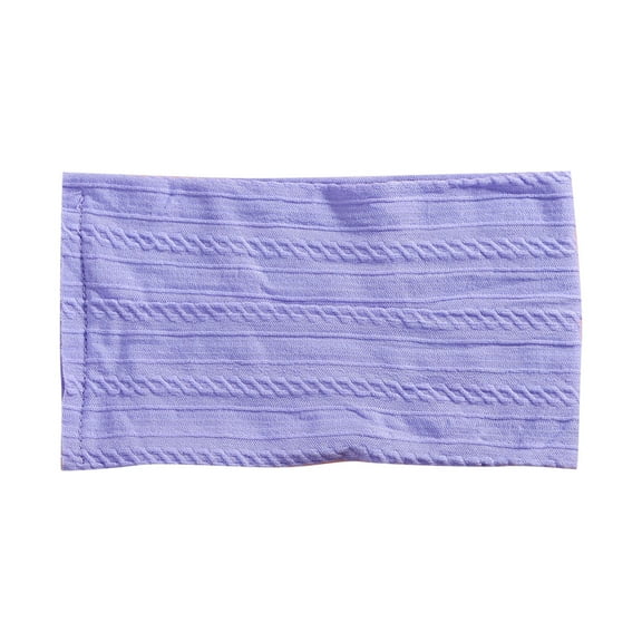 AUNVITO Baby Stretchy Nylon Headband Soft Wide Solid Color Protective Forehead Cover Infant Accessories