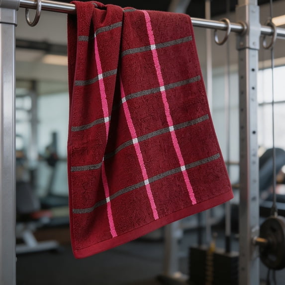 AUNVITO Bath Towel, 100% Cotton Towel, Quick Dry Absorbent Towel, Soft Bath Towel for Bathroom