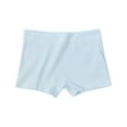thumbnail image 1 of AUNVITO Boys & Girls Mid-Rise Cotton Briefs Solid Color Casual Underwear 100% Cotton Simple Design Kids Underpants 4-14 Years, 1 of 4