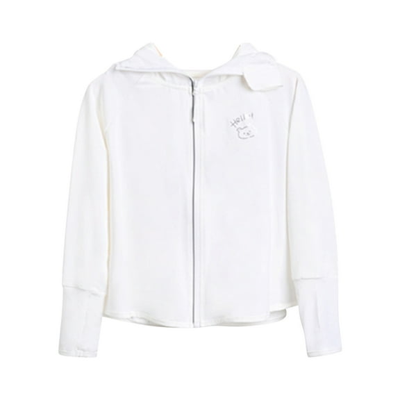 AUNVITO Boys Girls Summer Solid Color Rayon UPF 50 Sun Protection Loose-Fit Breathable Oversized Sun Jacket Lightweight Outdoor Casual