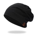 thumbnail image 1 of AUNVITO Breathable Sun Protection Unisex Knitted Hat with Adjustable Fit Loose Street Style for Men & Women, 1 of 2