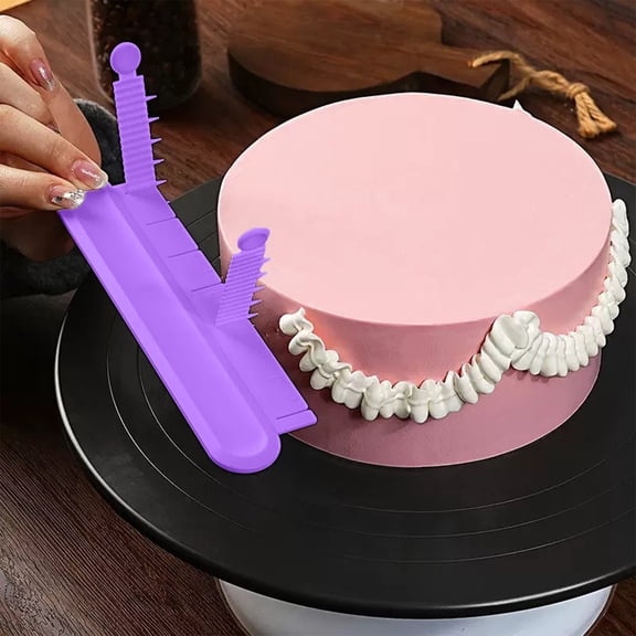 AUNVITO Cake Icing Decorating Tool, 1 Piece Pastry Piping Aid, Adjustable Fondant Flower Nail, Professional Baking Accessories for Cupcake Frosting Buttercream Art