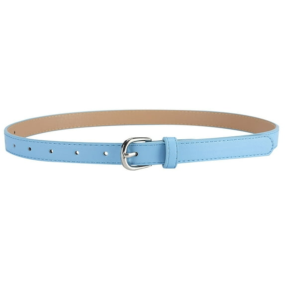 AUNVITO Clearance Children's and Girls' Peach Heart Buckle Fashion Belt with Sequin Hole Hollow Decoration Belt Summer Kids Clothes