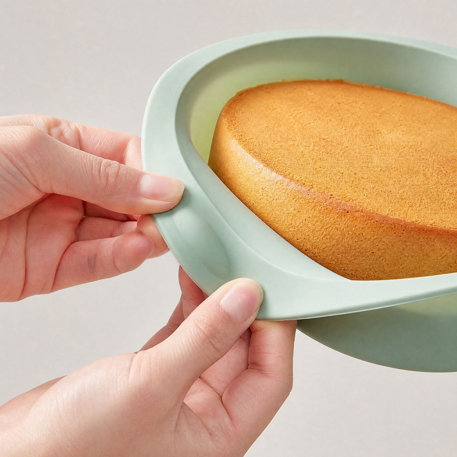 AUNVITO Clearance Flexible Silicone Cake Mold Non-stick Baking Pan for ...