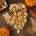 thumbnail image 1 of AUNVITO Clearance Halloween Pumpkin Ghost Print Bow Hair Clip Barrette for Women Girls Hair Accessory Party Favors Holiday Costume Decor Halloween Pumpkin Ghost Bow Hair, 1 of 6