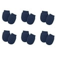 thumbnail image 1 of AUNVITO Clearance Solid Color Newborn Scratch Gloves Baby Gloves Baby Protective Gloves Summer Kids Clothes, 1 of 2