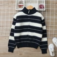 thumbnail image 1 of AUNVITO Girls & Boys Cardigan Warm Knit Cotton Cozy Casual Long Sleeve Sweater 4-14Y Fashionable Versatile Outerwear with Soft Texture Lightweight for Daily Wear, 1 of 9