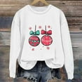 thumbnail image 1 of AUNVITO Girls & Boys Christmas Print Loose Fit Long Sleeve Round Neck Sweatshirt Casual Top for 1-13Y, 1 of 3