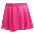 thumbnail image 1 of AUNVITO Girls Summer Chiffon Casual Dance Practice Short Skirt Solid Color Active Wear, 1 of 3