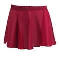 thumbnail image 1 of AUNVITO Girls Summer Chiffon Casual Dance Practice Short Skirt Solid Color Active Wear, 1 of 2