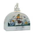 thumbnail image 1 of AUNVITO Halloween Lighted Hanging Ornament Pendant, LED Glowing Spooky Decoration for Home Indoor Outdoor Party Festival Decor, 1pc, 1 of 5