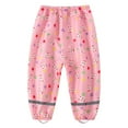 thumbnail image 1 of AUNVITO Kids Rain Pants All-Season Lightweight Waterproof Outdoor Hiking Long Pants Flat Waist Durable Water-Resistant, 1 of 3