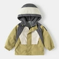 thumbnail image 1 of AUNVITO Kids Windbreaker Jacket Waterproof Lightweight Loose Fit with Hood & Pockets Casual Outdoor Coat for Boys & Girls (2-12Y), 1 of 3