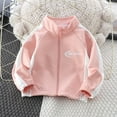 thumbnail image 1 of AUNVITO Kids Zip-Up Hoodie Loose Fit Cotton Casual Jacket with Pockets for 2-10Y Boys & Girls, 1 of 5