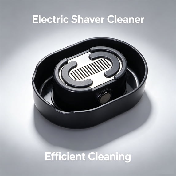 AUNVITO Razor Cleaner, 1 Piece Shaver Cleaning Brush Tool, Stainless Steel Blade Descaling Kit, Electric Head Maintenance Accessory for Men Women Grooming