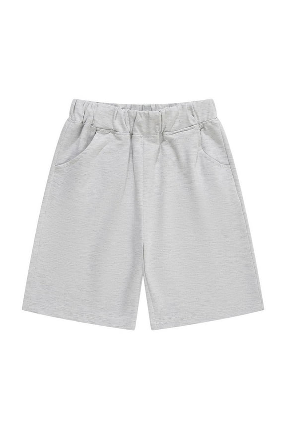Shorts for Girls Child's SummerSolid Color Boys and Girls Baby Botton Short Pants Cute Shorts