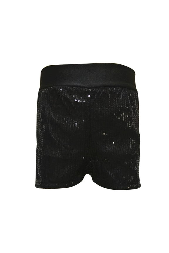 Shorts for Girls Fashion Boys Girls Perform Versatile Elastic Sewing Sequins Shorts Short Pants