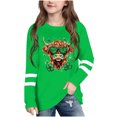 thumbnail image 1 of AUNVITO St. Patrick's Day Fashion Cute Printed Casual Long Sleeve Tops for Boys and Girls, 1 of 5